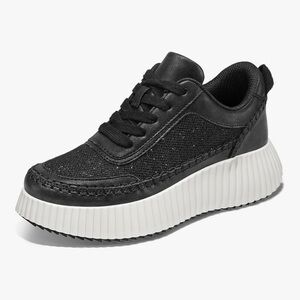 NWT Womens Platform Chunky Sneakers Comfortable Lightweight Casual Walking Shoes